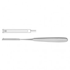 Ballanger Swivel Knife Straight Stainless Steel, 21 cm - 8 1/4" Cutting Edge Size 3.0 mm